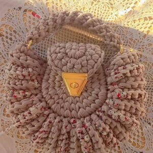 Crochet Handbag – Oreo bag – Handmade Artisan's Heartcrafted Treasures locally made 8